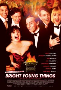 The film poster for Bright Young Things